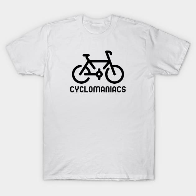 Cyclomaniac t shirt sales